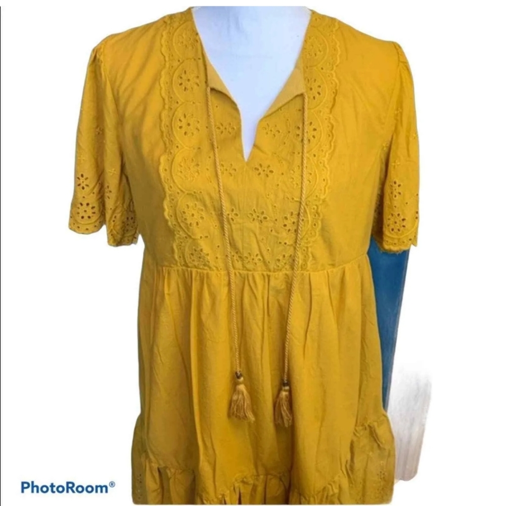 Knox Rose Boho Short-sleeved Dress - Picture 7 of 11
